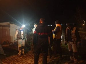 Potres Banovina - Jaskanci i Svetojanci u akcjii